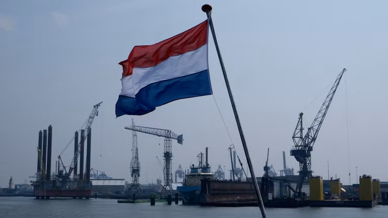 Cảng Rotterdam ở Hà Lan. Ảnh: Getty.