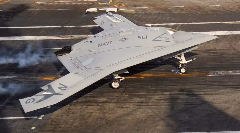 Chương trình X-47B của Mỹ đã bị hủy bỏ 10 năm trước. Ảnh: TWZ.