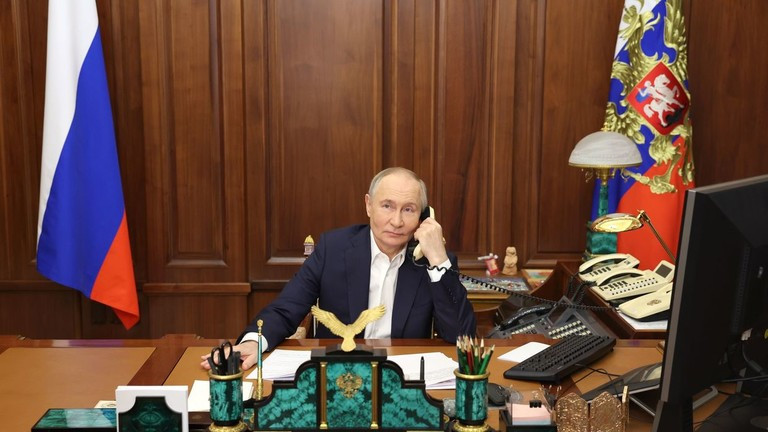 Tổng thống Nga Vladimir Putin đã có cuộc điện đàm với Thủ tướng Israel Benjamin Netanyahu. Ảnh: Sputnik.