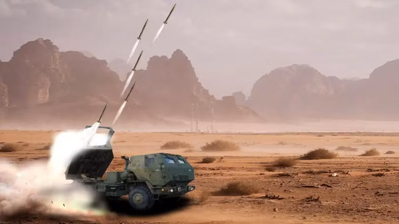 Hình ảnh mô phỏng hệ thống DSFT đang khai hỏa với tốc độ cao. Ảnh: Quân đội Mỹ.