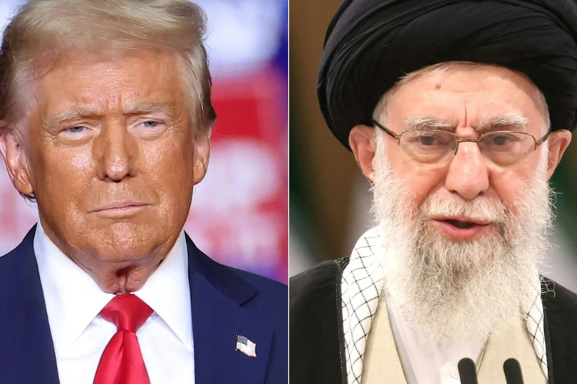 Tổng thống Mỹ Donald Trump và Lãnh tụ Tối cao Iran Ayatollah Ali Khamenei. Ảnh: AFP.