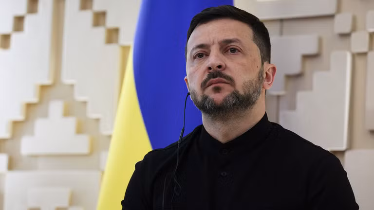 Tổng thống Ukraine Volodymyr Zelensky. Ảnh: Getty.