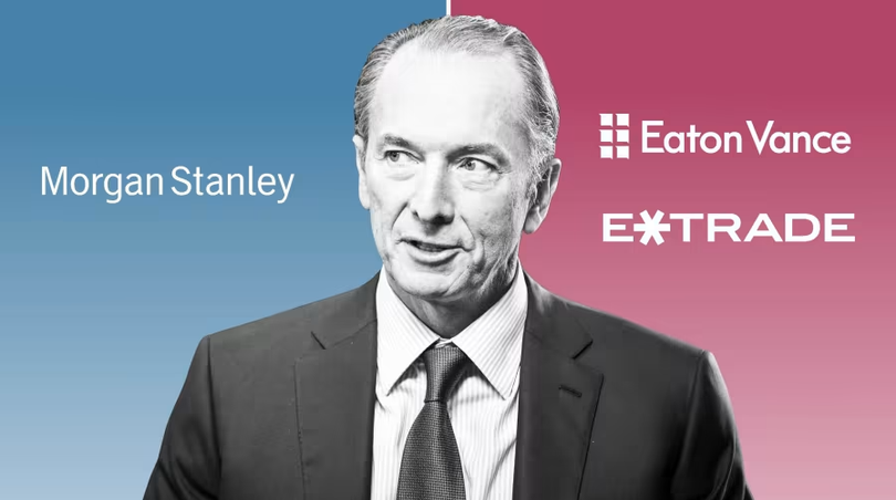 Thương vụ mua lại E*Trade và Eaton Vance giúp Morgan Stanley thu về nhiều lợi ích (Ảnh: FT) Thương vụ mua lại E*Trade và Eaton Vance giúp Morgan Stanley thu về nhiều lợi ích (Ảnh: FT)