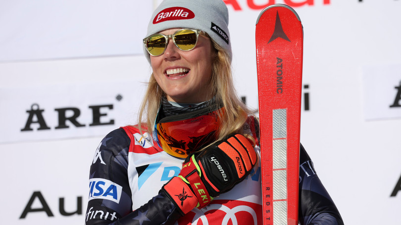Nữ vận động viên Mikaela Shiffrin (Ảnh: NYTimes)