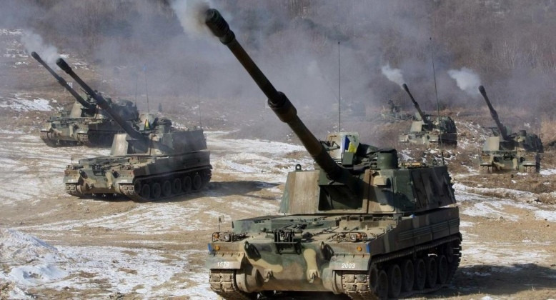 Nga đối mặt với lượng pháo K9 Thần sấm ngày càng nhiều tại biên giới với NATO 2.jpg