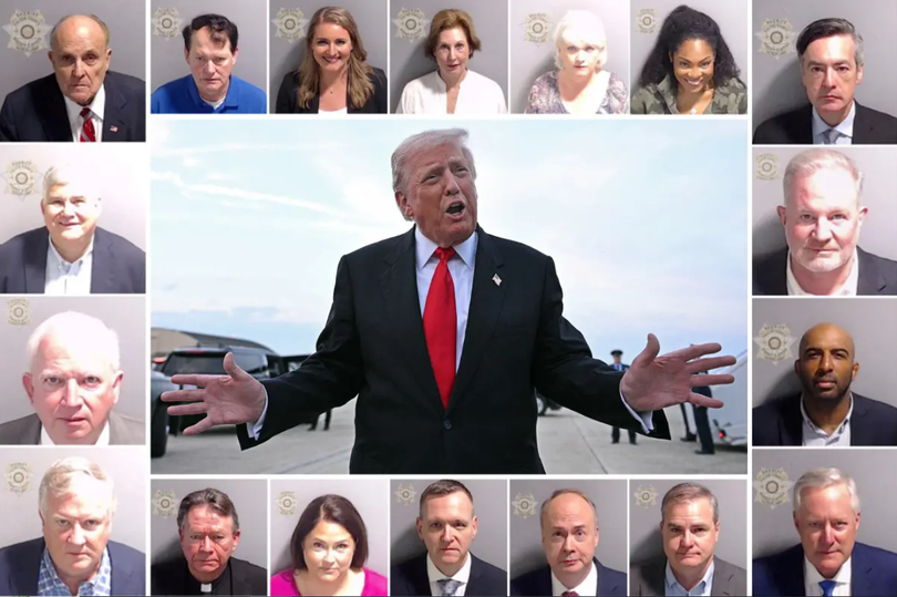 Tổng thống Mỹ Donald Trump ân xá cho hàng loạt đồng minh trong vụ "cử tri giả" năm 2020. Ảnh: NYPost.