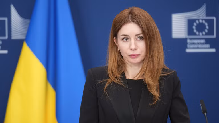 Cựu Bộ trưởng Năng lượng Ukraine Svetlana Grinchuk. Ảnh: Getty.