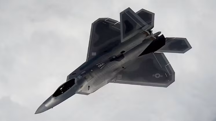 Chiến đấu cơ F-22 của Không quân Mỹ. Ảnh: MW.