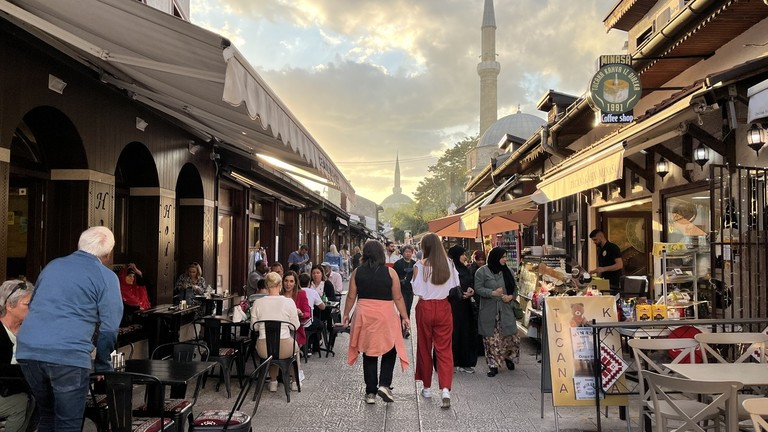 Hình ảnh tại Sarajevo, thủ đô của Bosnia & Herzegovina. Ảnh: Getty.