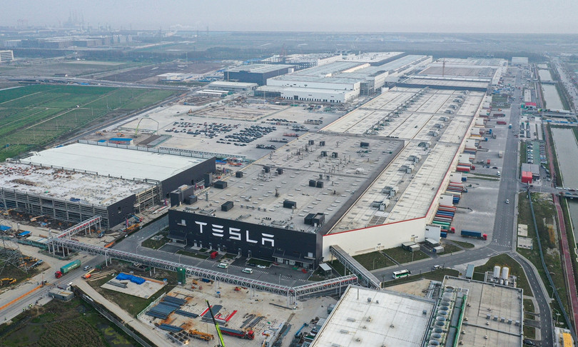 Siêu nhà máy của Tesla tại Thượng Hải, Trung Quốc (Ảnh: Global Times)