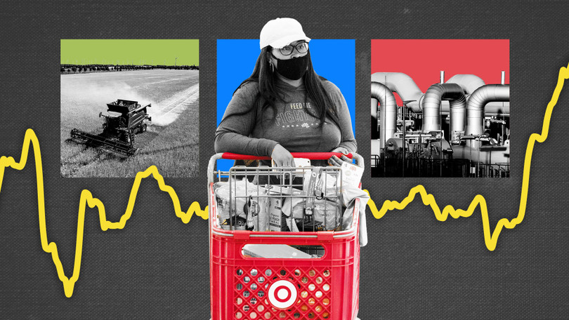 Giá năng lượng và thực phẩm phụ thuộc vào những yếu tố nằm ngoài tầm kiểm soát của các ngân hàng trung ương (Ảnh: FT)