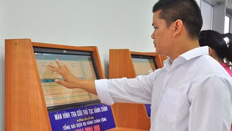 Tỷ lệ dịch vụ công trực tuyến mức 4 được cung cấp trung bình trên cả nước mới đạt 37,43%. Ảnh minh họa: mic.gov.vn.