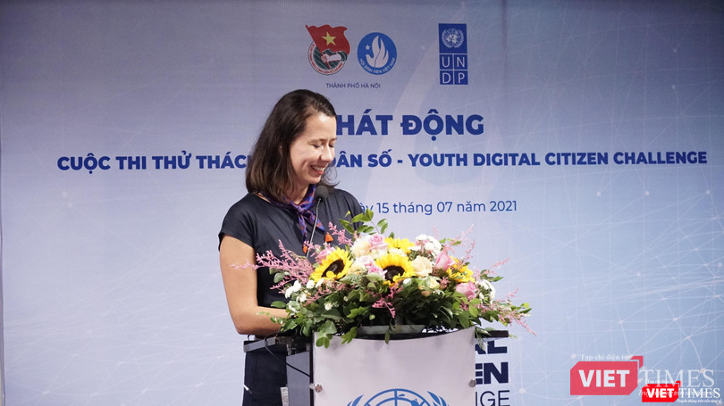 Đại diện UNPD tại Việt Nam phát biểu. Đại diện UNPD tại Việt Nam phát biểu.