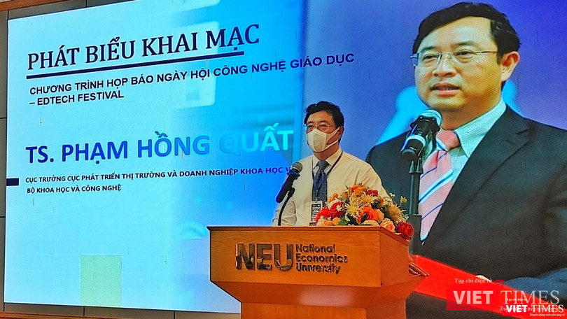 Ông Phạm Hồng Quất – Cục trưởng Cục Phát triển thị trường doanh nghiệp KH&amp;CN, Bộ KH&amp;CN.