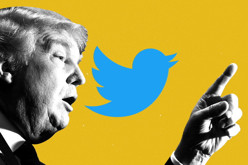 Tổng thống Trump có 89 triệu người theo dõi trên Twitter (Ảnh: The Atlantic)