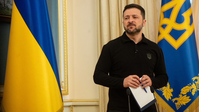 Tổng thống Ukraine Volodymyr Zelensky. Ảnh: Getty.