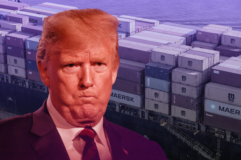 Đòn thuế của Tổng thống Mỹ Donald Trump gây ra một cuộc chuyển hướng thương mại lớn nhất lịch sử. Ảnh: Getty.