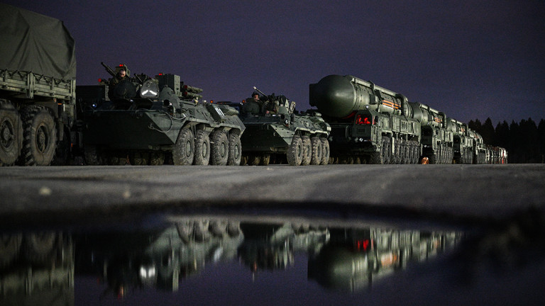 Hệ thống tên lửa đạn đạo liên lục địa Yars của Nga. Ảnh: sputnik.