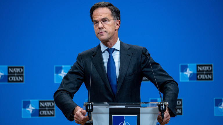 Tổng thư ký NATO Mark Rutte. Ảnh: Getty.