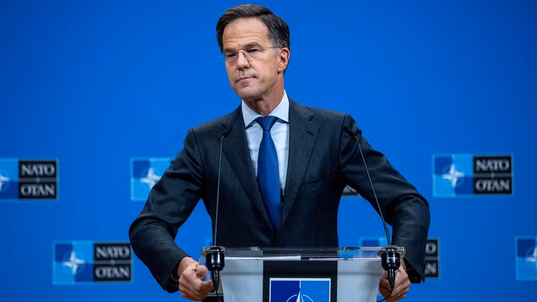 Tổng thư ký NATO Mark Rutte. Ảnh: Getty.