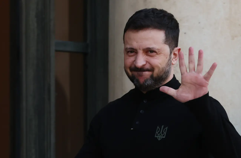 Tổng thống Ukraine Volodymyr Zelensky. Ảnh: Getty.