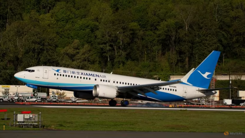 Một chiếc Boeing 737 MAX 8, chiếc máy bay phản lực thứ hai dự kiến ​​được một hãng hàng không Trung Quốc sử dụng sẽ được trả lại cho nhà sản xuất. Ảnh: Reuters.