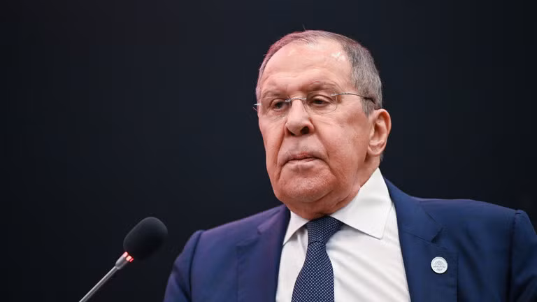 Bộ trưởng Ngoại giao Nga Sergey Lavrov. Ảnh: Getty.