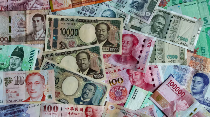 Các thị trường châu Á chao đảo sau quyết định áp thuế toàn diện của Tổng thống Mỹ Donald Trump. Ảnh: Nikkei.