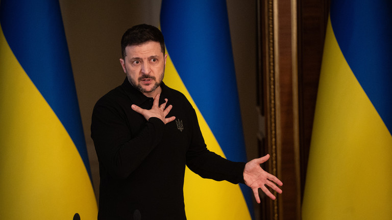 Tổng thống Ukraine Volodymyr Zelensky. Ảnh: Getty.