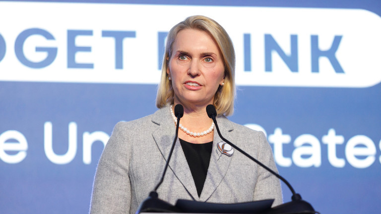 Đại sứ Mỹ tại Ukraine Bridget Brink. Ảnh: Getty.