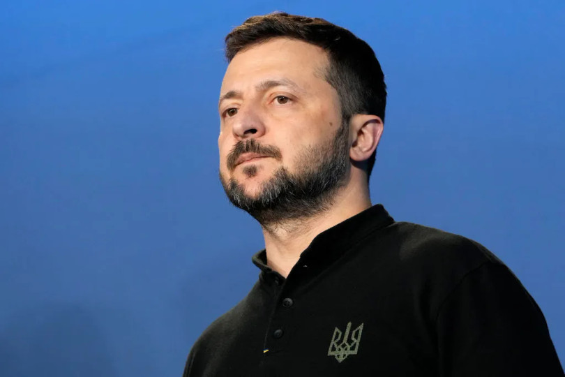 Tổng thống Ukraine Volodymyr Zelensky. Ảnh: Getty.