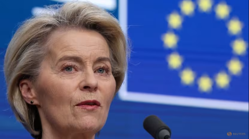 Chủ tịch Ủy ban Châu Âu Ursula Von der Leyen. Ảnh: Reuters.