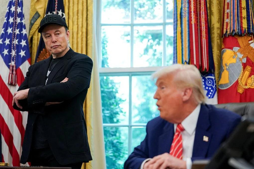 Trump–Musk khẩu chiến nảy lửa Nếu không có tôi, ông Trump đã thua bầu cử.jpg