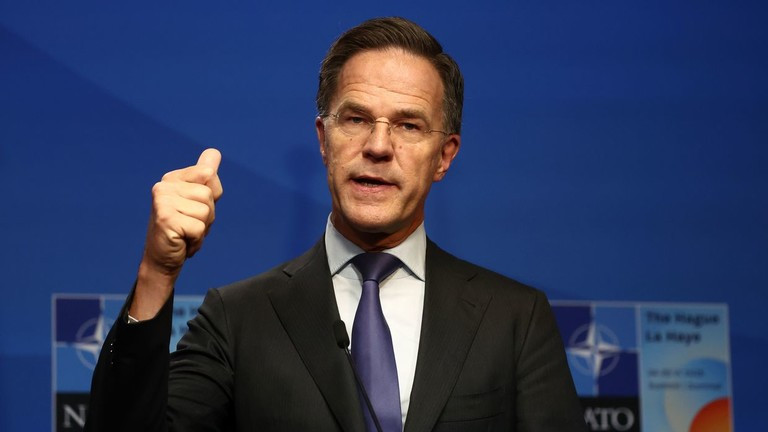 Tổng thư ký NATO Mark Rutte. Ảnh: Getty.