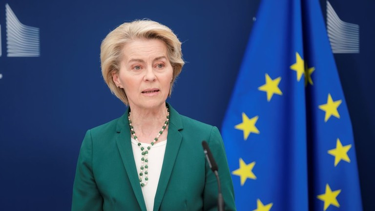 Chủ tịch Ủy ban Châu Âu Ursula von der Leyen. Ảnh: Getty.