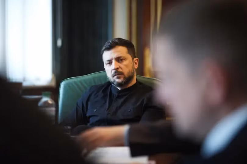 Tổng thống Ukraine Volodymyr Zelensky. Ảnh: Getty.