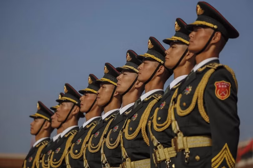 Trung Quốc đặt mục tiêu xây dựng lực lượng quân đội hiện đại sánh ngang Mỹ vào năm 2027 (Ảnh: EPA)