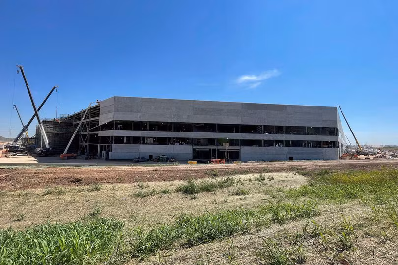 Nhà máy mới của Tesla ở Austin, Texas, Mỹ (Ảnh: Reuters)