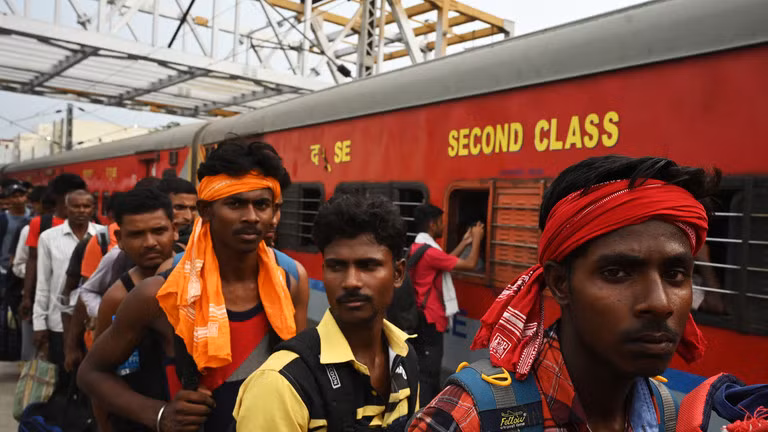 Chêcnh lệch giàu nghèo ở Ấn Độ lên mức cao lịch sử (Ảnh: AFP)