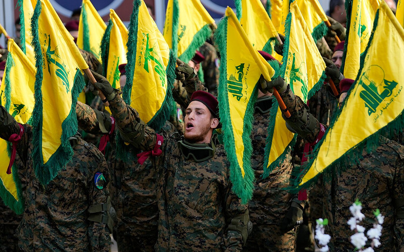 Lực lượng Hezbollah ở Lebanon (Ảnh: AP)