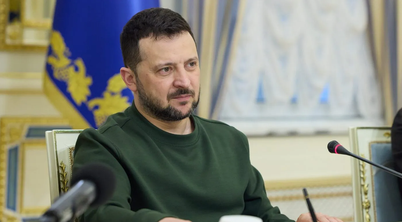 Tổng thống Ukraine Volodymyr Zelensky (Ảnh: The Hill)