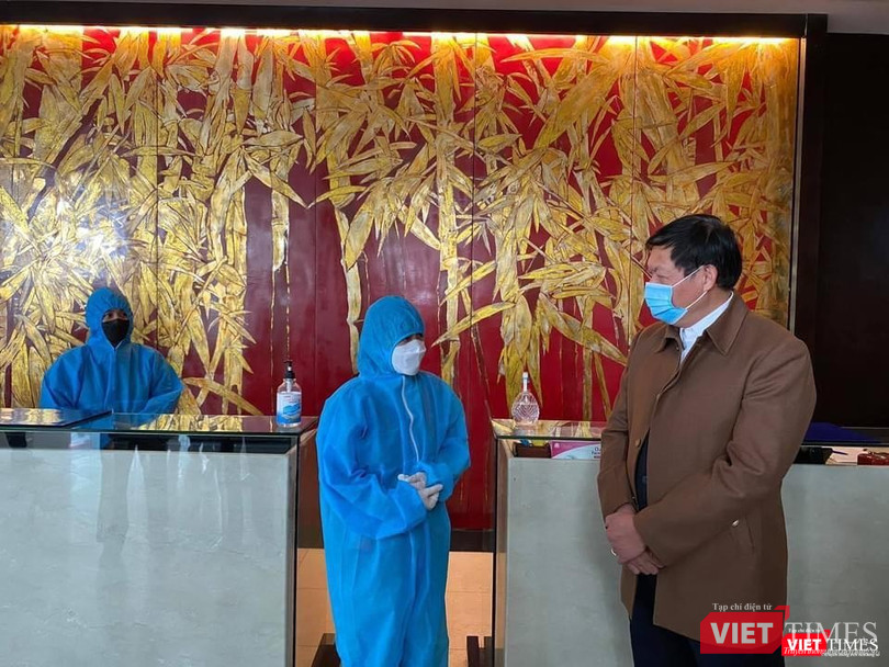 Đoàn công tác số 2 của Ban Chỉ đạo Quốc gia phòng, chống dịch COVID-19 kiểm tra công tác phòng chống dịch tại Quảng Ninh.