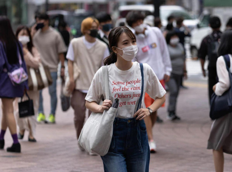 Số ca nhiễm mới COVID-19 ở Tokyo trong hôm 22/11 chỉ là 6 (Ảnh: AFP)