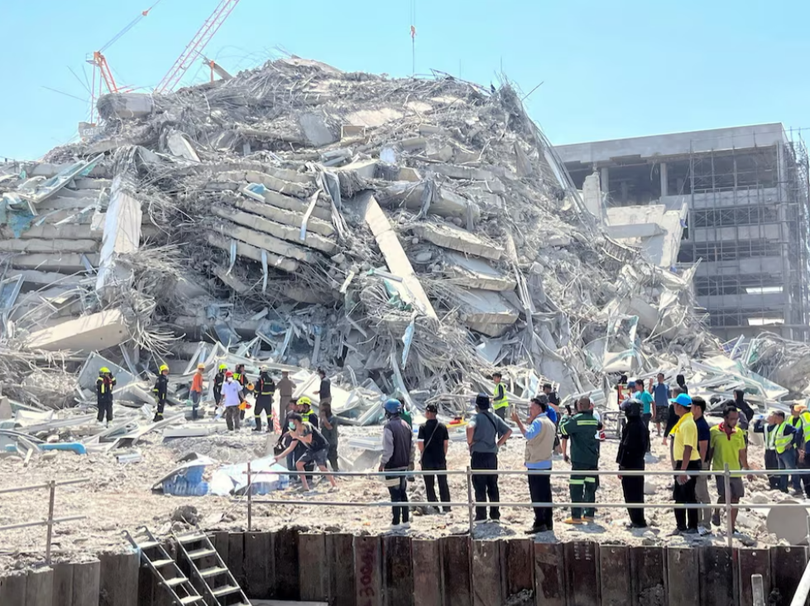 Những cảnh tượng kinh hoàng sau trận động đất mạnh 7,7 độ richter ở Myanmar