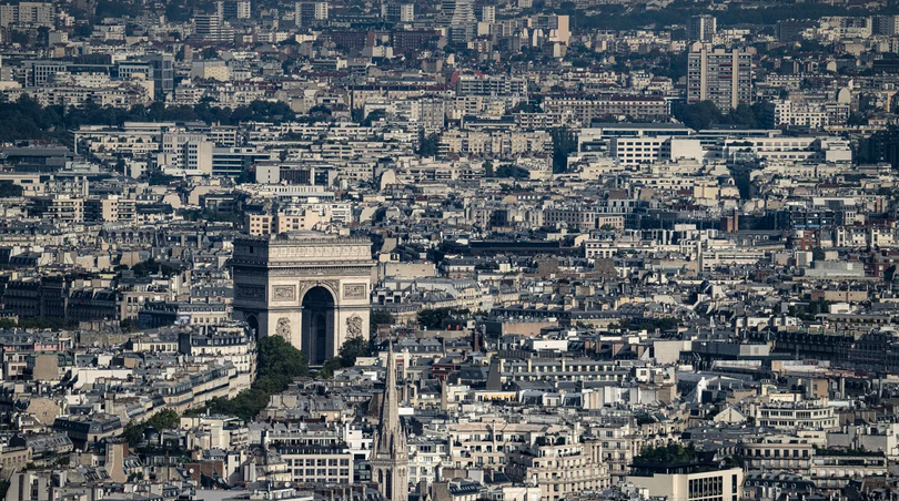 Quang cảnh thủ đô Paris của Pháp. Ảnh: AFP.