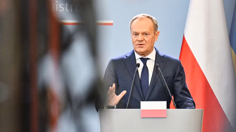 Thủ tướng Ba Lan Donald Tusk. Ảnh: Getty.