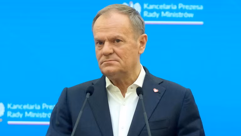 Thủ tướng Ba Lan Donald Tusk. Ảnh: Getty.