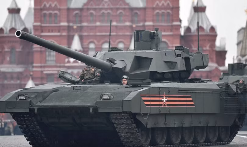 T-14 Armata có đầy đủ tính năng vượt trội để vùi dập mẫu tăng chủ lực của NATO (Ảnh: AFP) T-14 Armata có đầy đủ tính năng vượt trội để vùi dập mẫu tăng chủ lực của NATO (Ảnh: AFP)