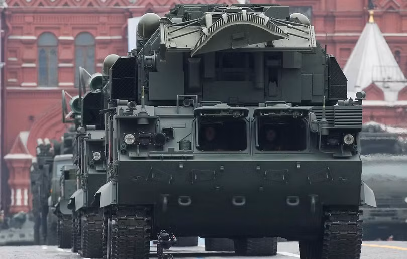 Tor-M2, tổ hợp phòng không hàng đầu của quân đọi Nga (Ảnh: TASS)