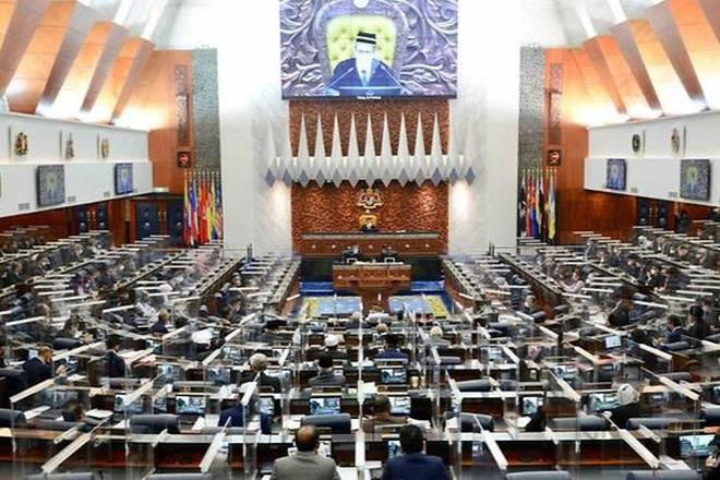 Một phiên họp đặc biệt tại trụ sở quốc hội Malaysia ở Kuala Lumpur ngày 26/7 (Ảnh: AFP)